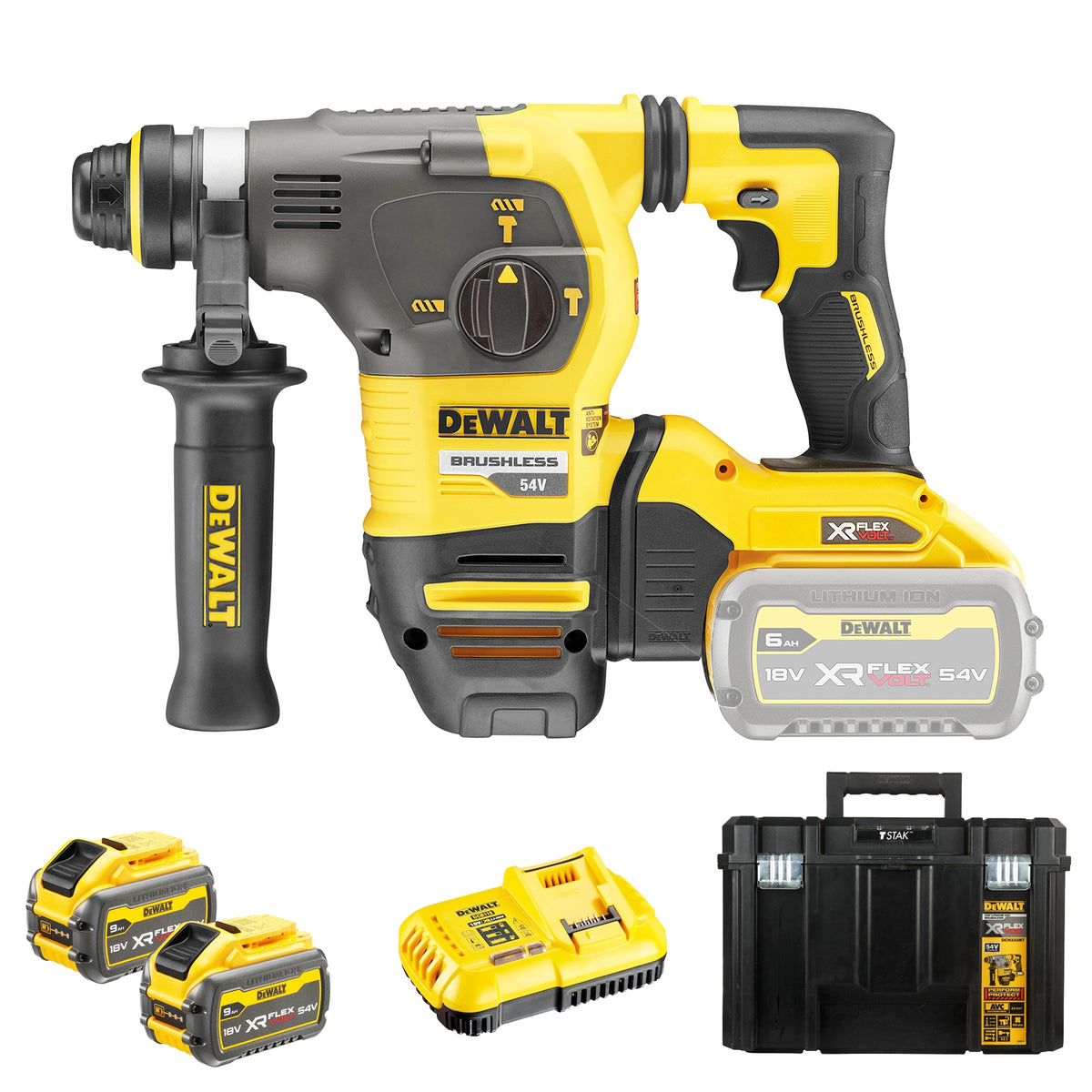 Hammer drill Dewalt DCH333X2-QW 54V 9Ah