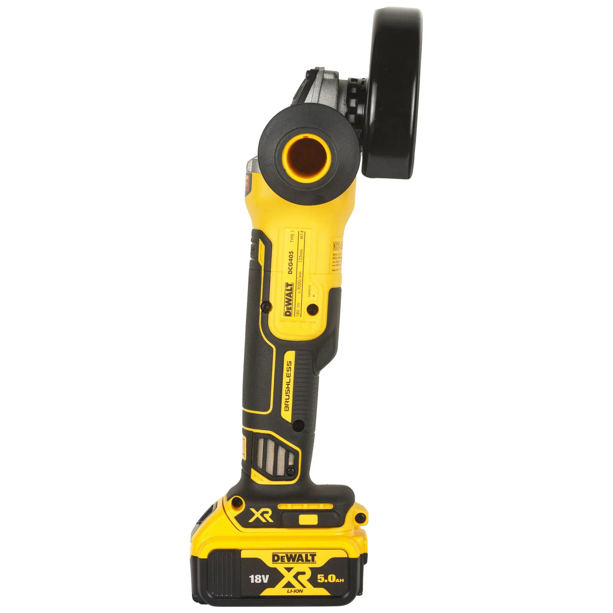 Smerigliatrice Dewalt DCG405P3-QW 18V 5Ah