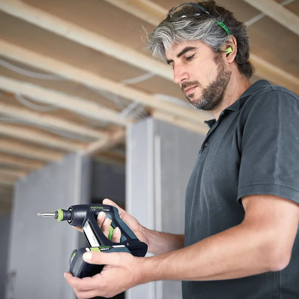 Trapano Avvitatore Festool C 18 Basic-Set 18V