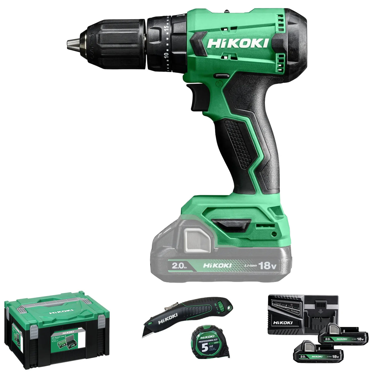 HiKOKI DV18DAWCZ 18V Impact Drill Driver