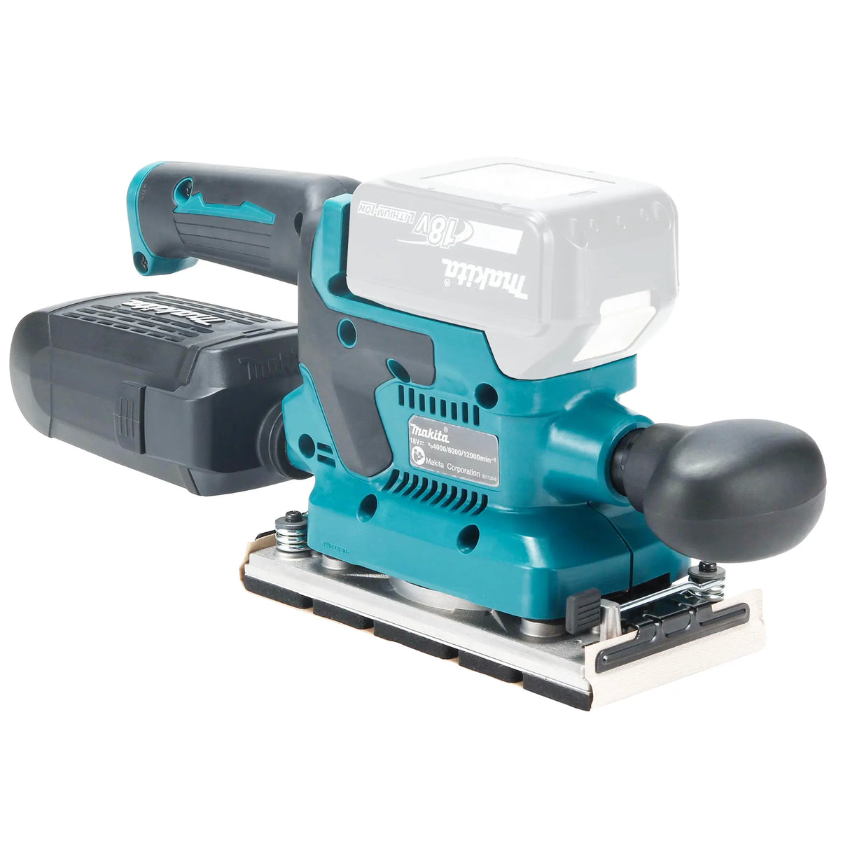 Levigatrice orbitale Makita DBO382ZJ 18V