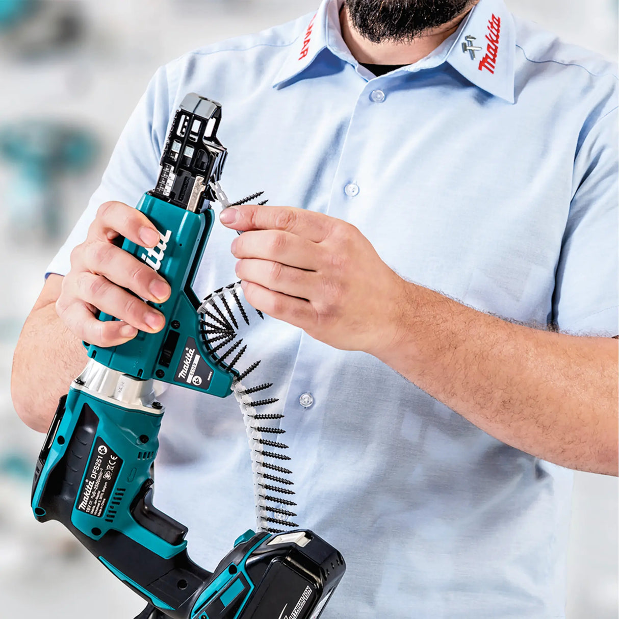 Avvitatore Cartongesso Makita DFS452AJX2 18V 2Ah