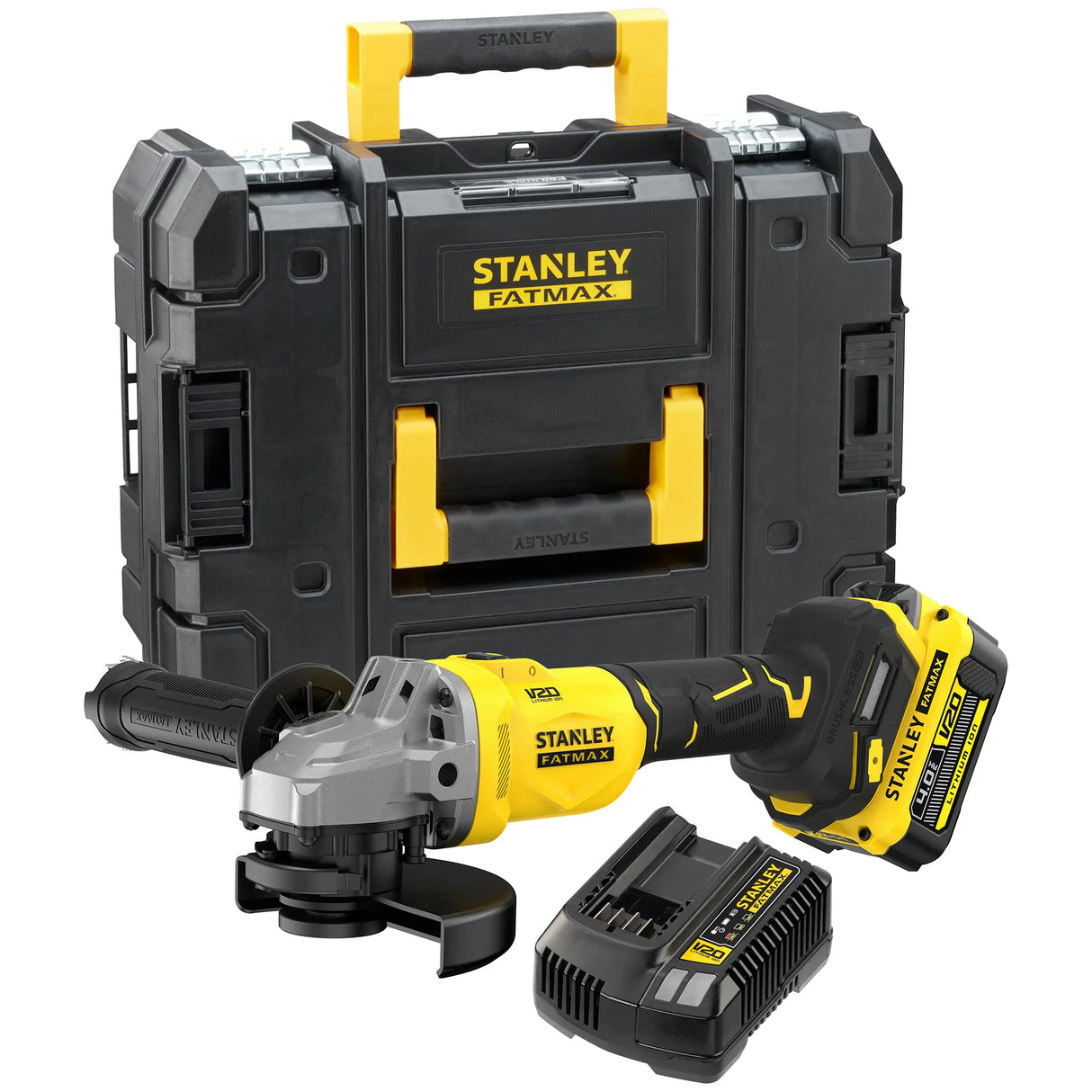 Smerigliatrice Angolare Stanley SFMCG710M1T-QW 18V 4Ah