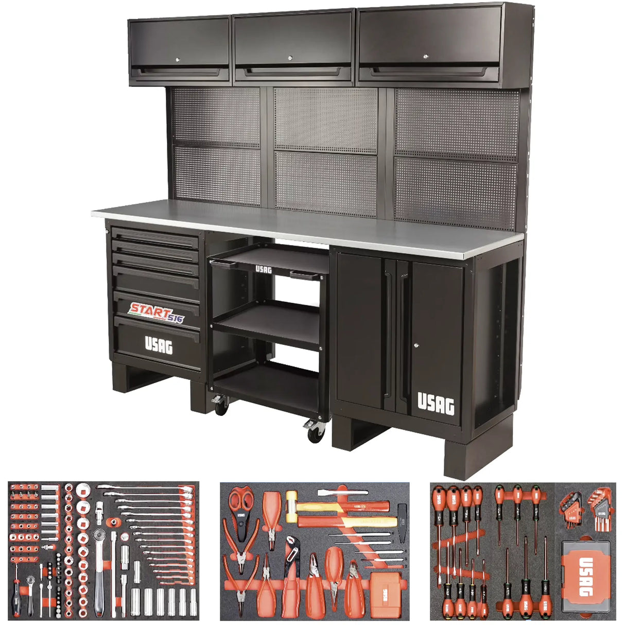 Arredo officina Usag 516 SA/STBM con 296 Utensili Omaggio