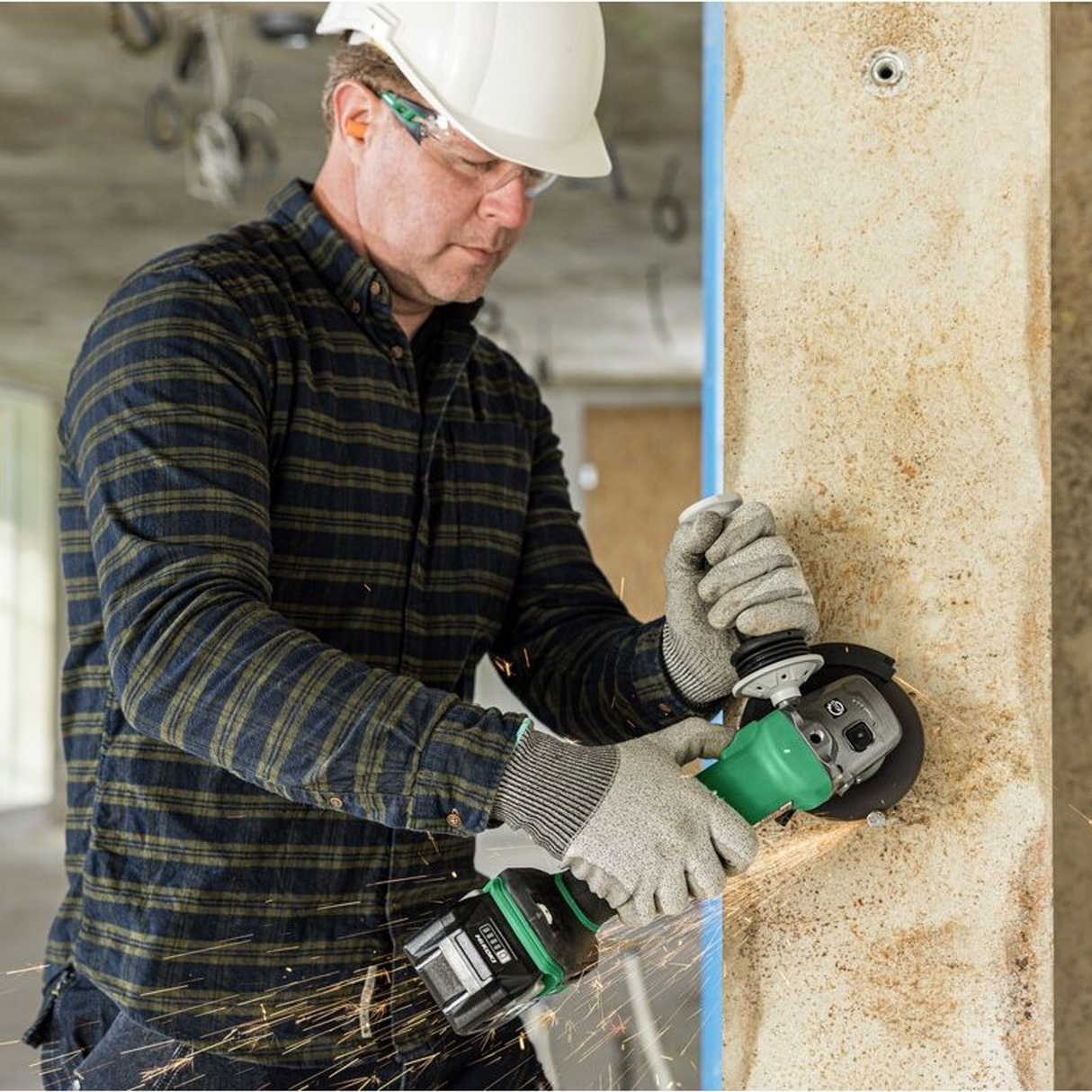 G3613DVEWQZ - HiKOKI G3613DVEWQZ 36V Cordless Angle Grinder