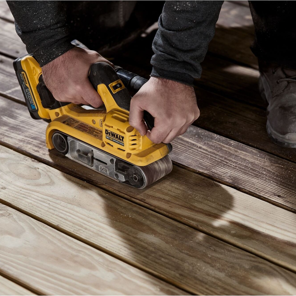 DCW220NT-XJ - Belt Sander Dewalt DCW220NT-XJ 18V - Image 8