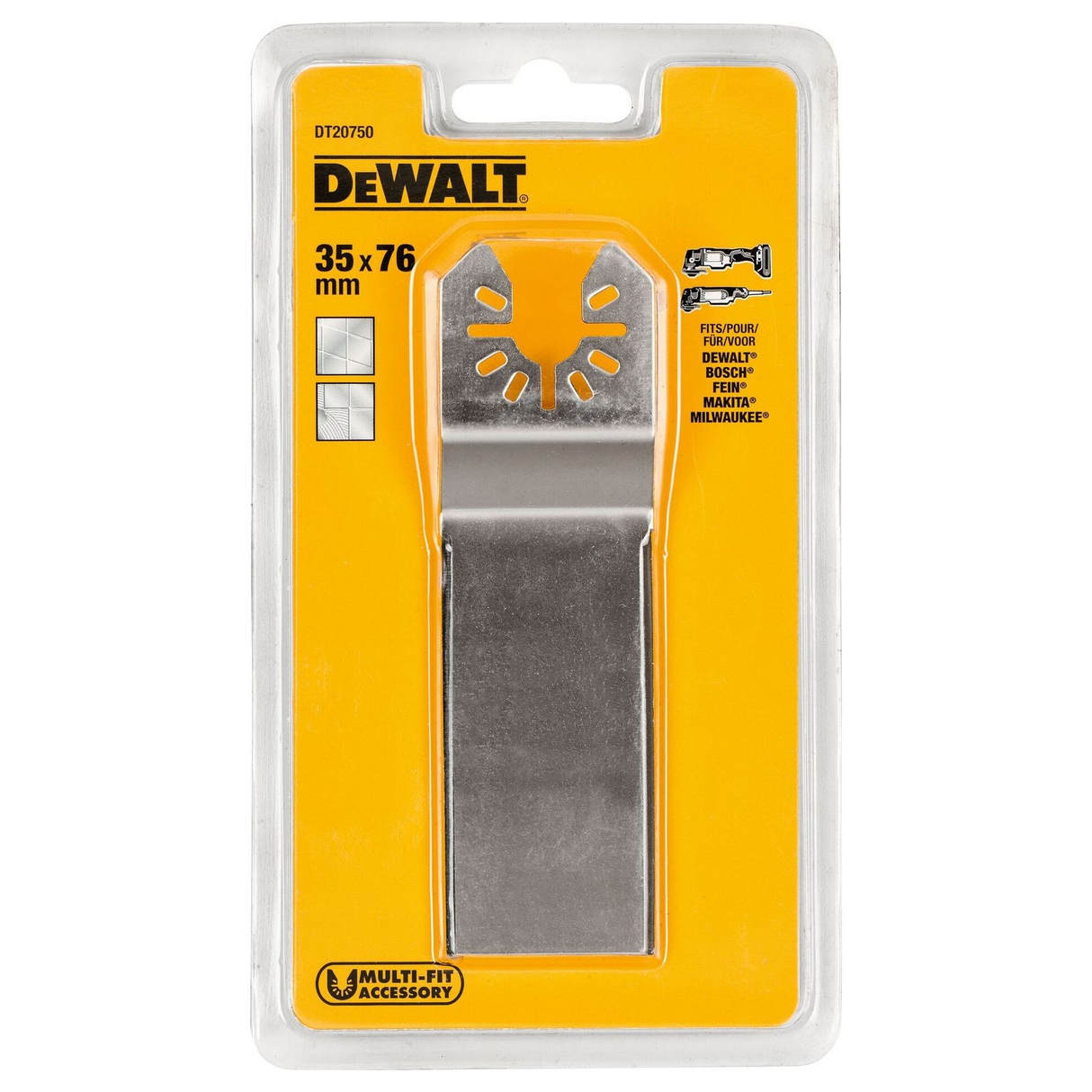 DT20750-QZ - Rectangular Scraper Blade Dewalt DT20750-QZ - Image 2