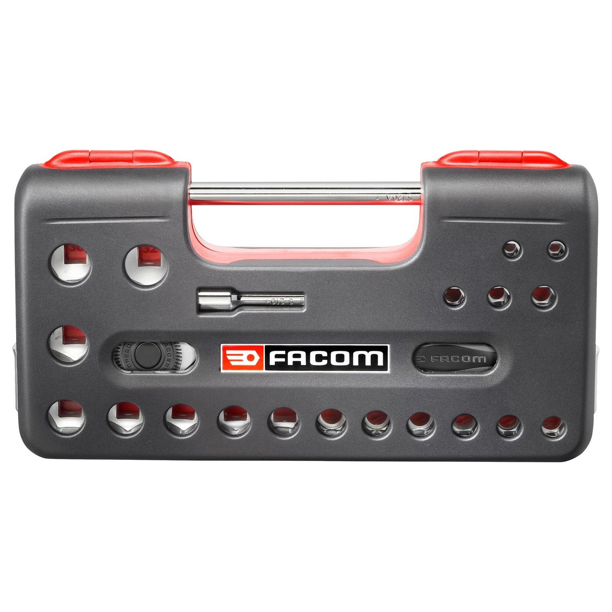 S.360DBOX4PB - Facom S.360DBOX4PB 1/2" Socket Set with Ratchet (22 pcs) - Image 4
