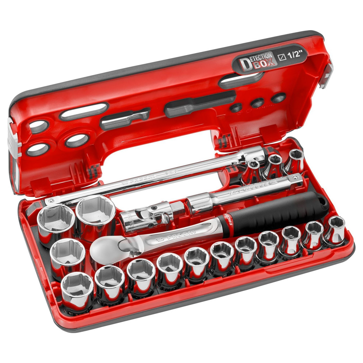 SL.DBOX1GRPPB - Facom SL.DBOX1GRPPB 1/2" OGV Grip Socket Wrench Set 21 pieces - Image 3