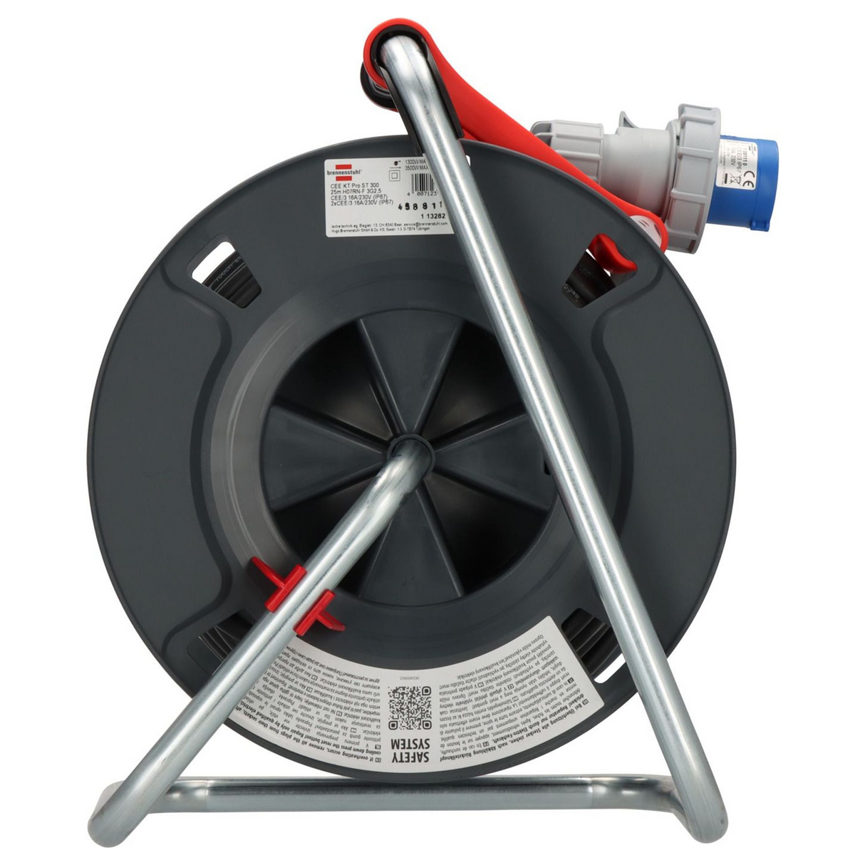 1132826 - Brennenstuhl ST 300 CEE IP67 25m Cable Reel - Image 4
