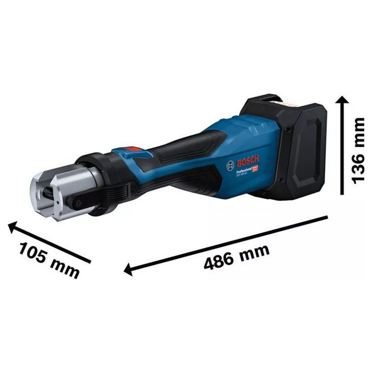 06019M2103 - Pressing machine Bosch GPT 18V-32 Professional 18V - Image 7
