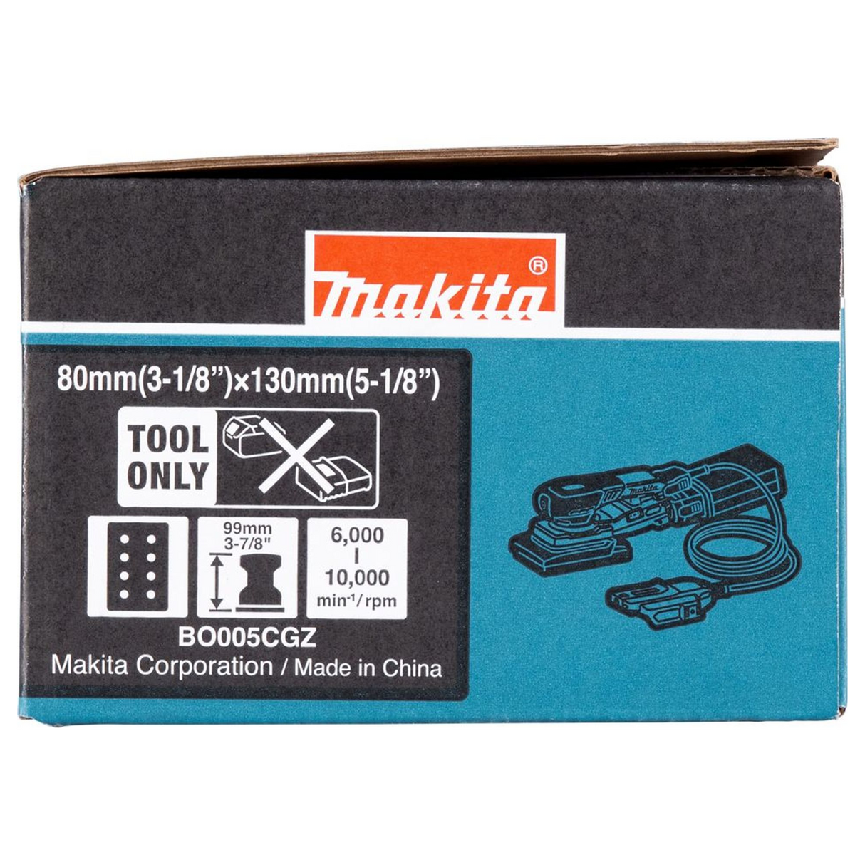 BO005CGZ - Orbital Sander Makita BO005CGZ 40V - Image 20