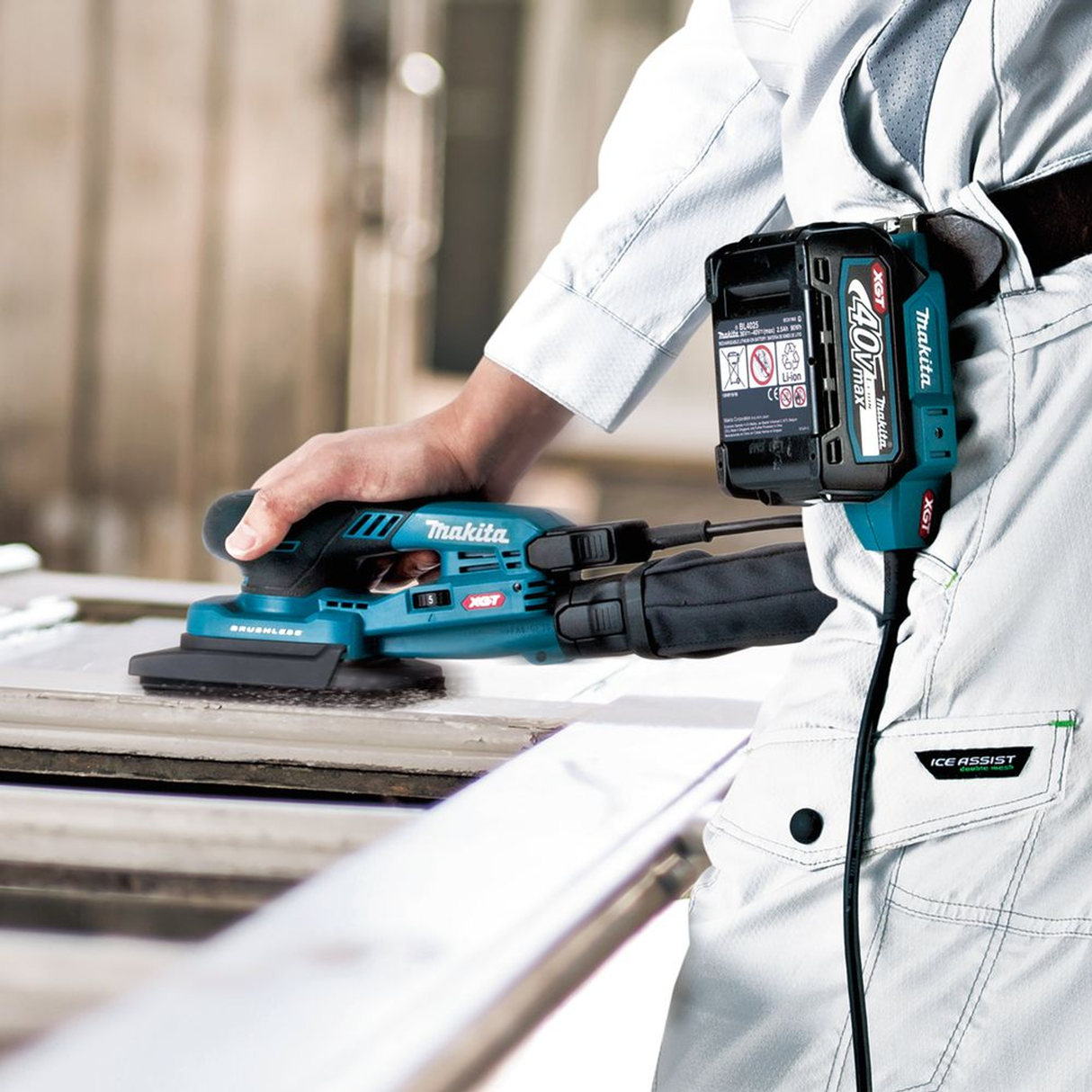 BO005CGZ - Orbital Sander Makita BO005CGZ 40V - Image 23