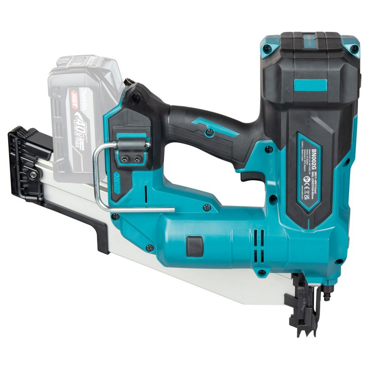 BN002GZ - Nailer Makita BN002GZ XGT 40V - Image 6