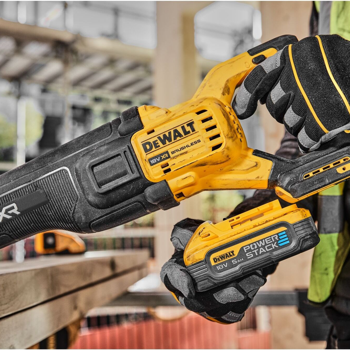 DCS386H2T-QW - Reciprocating Saw Dewalt DCS386H2T-QW 18V 5Ah Brushless - Image 9