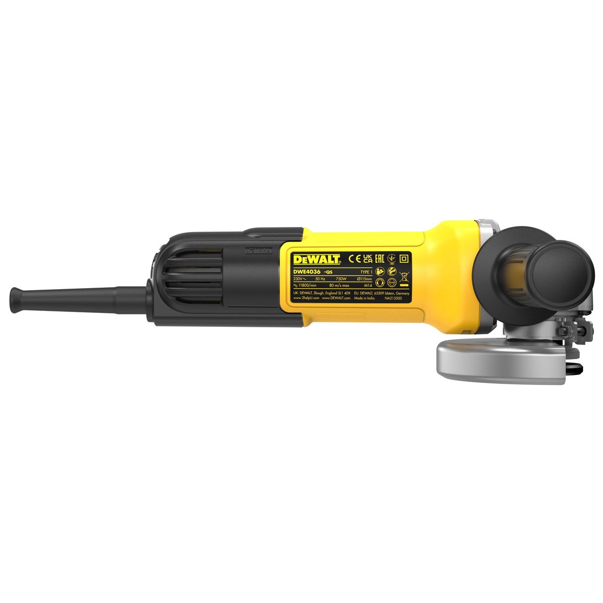 DWE4036-QS - Grinder Dewalt DWE4036-QS 750W 115mm - Image 4