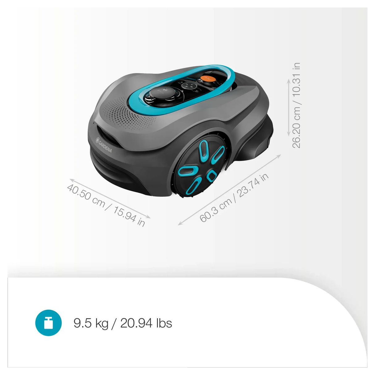 19941-26 - Robot Lawnmower GARDENA smart SILENO Sense 400 m² - Image 6