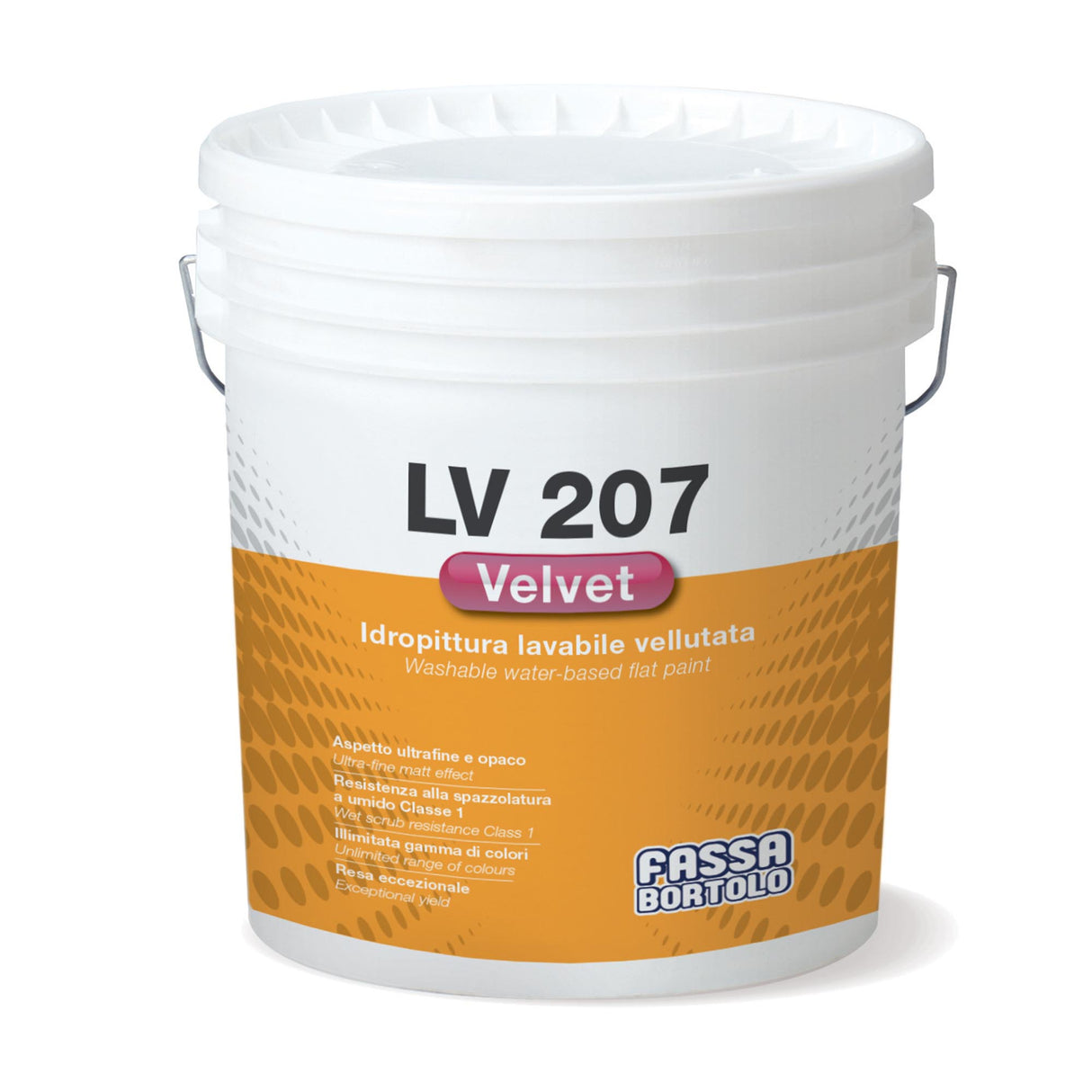 Pittura Superlavabile Fassa LV207 Bianca