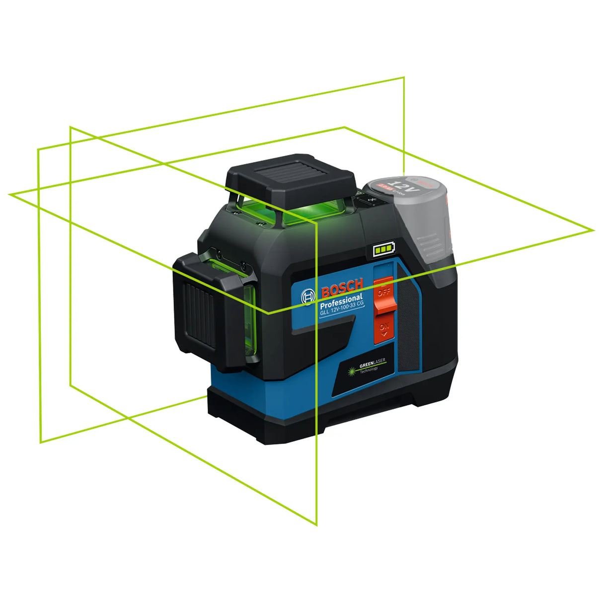 Livella Laser Bosch GLL 12V-100-33 CG 12V