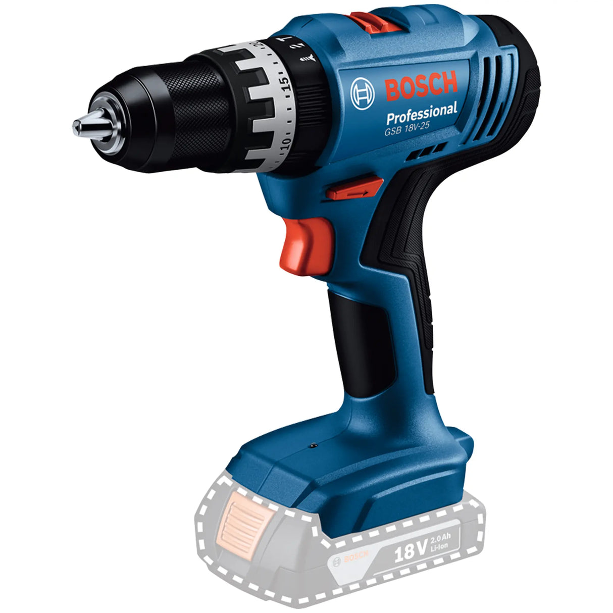 Combo Kit Bosch GSB + GBH + GWS 18V 4Ah