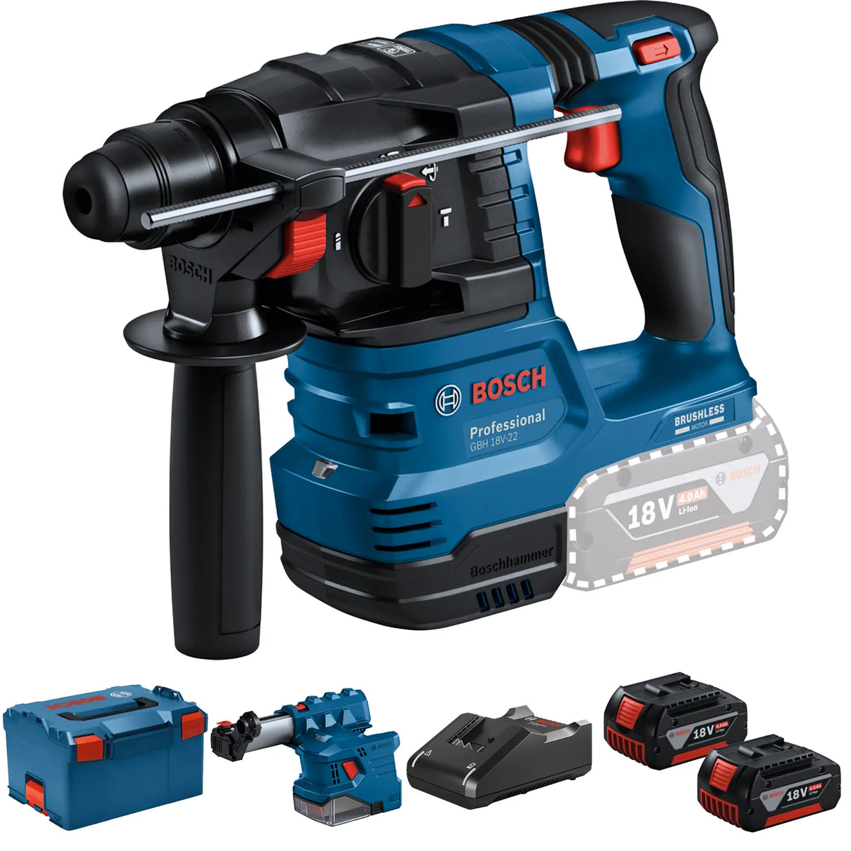Martello Perforatore Bosch GBH 18V-22 PRO 18V