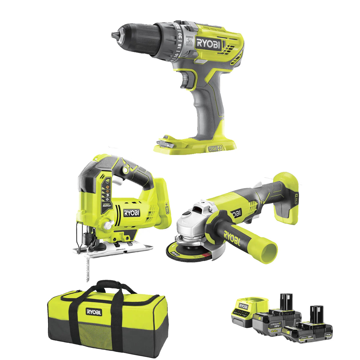 Combo Ryobi RCK183I-242S 18V 2Ah + 4Ah – EmmetiStore