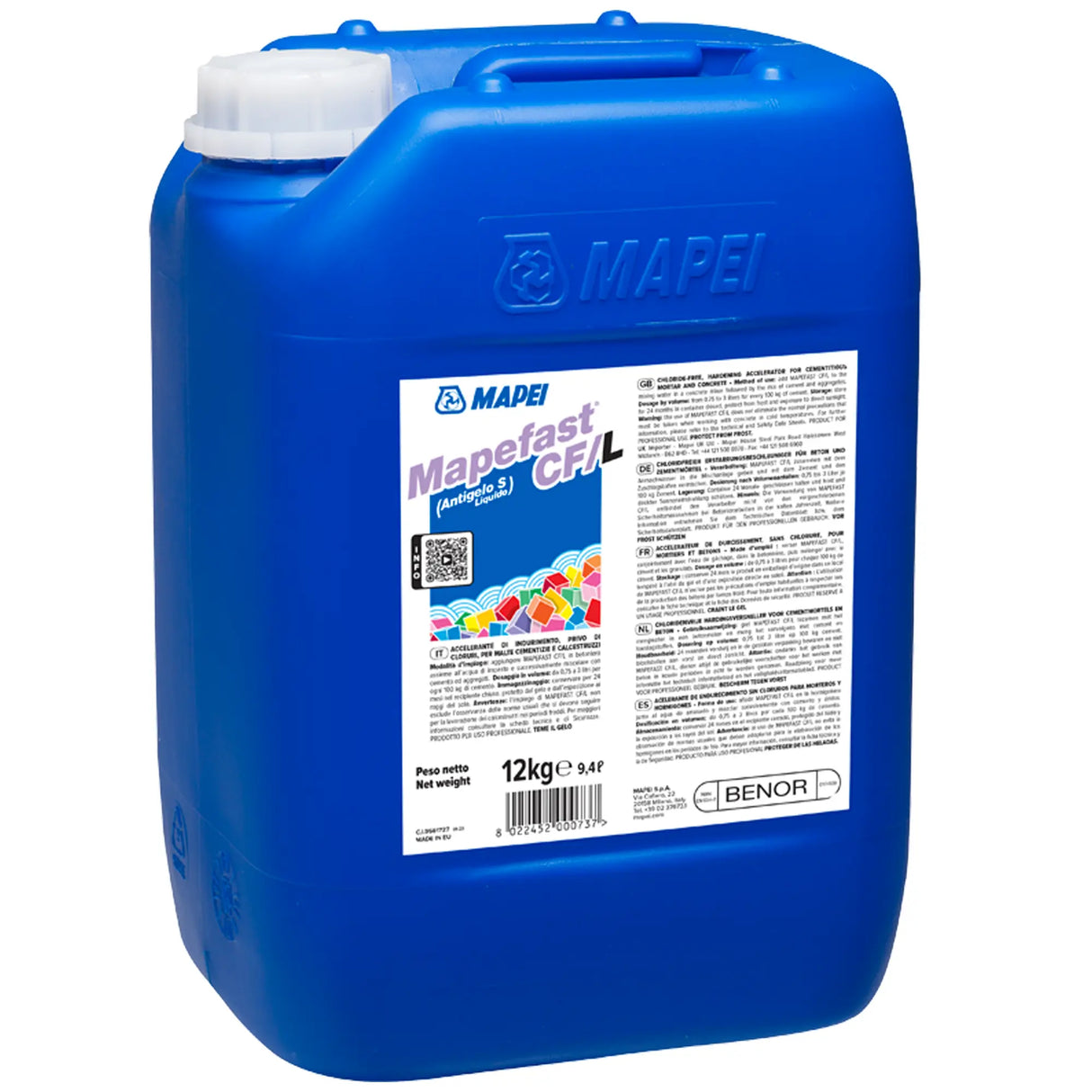 Liquid Antifreeze Additive Mapei Mapefast CF/L 6 kg