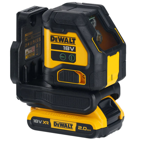 Tracciatore laser a croce verde Dewalt DCLE34021D1-QW 12V 2Ah