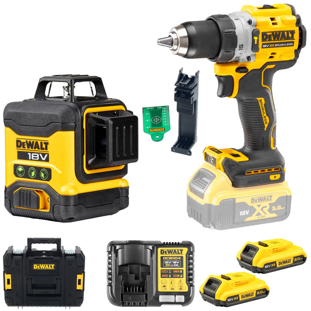 Kit Dewalt DCK2095D2T-QW 18V 2Ah