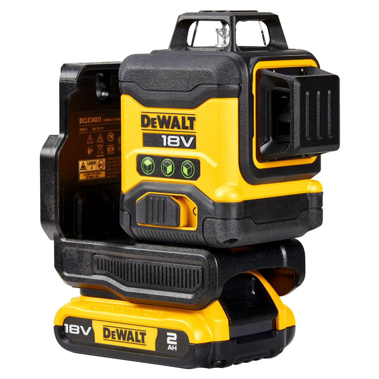 Livella Laser verde Dewalt DCLE34031D1-QW 18V 2Ah