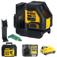 Tracciatore laser a croce verde Dewalt DCLE34021D1-QW 12V 2Ah