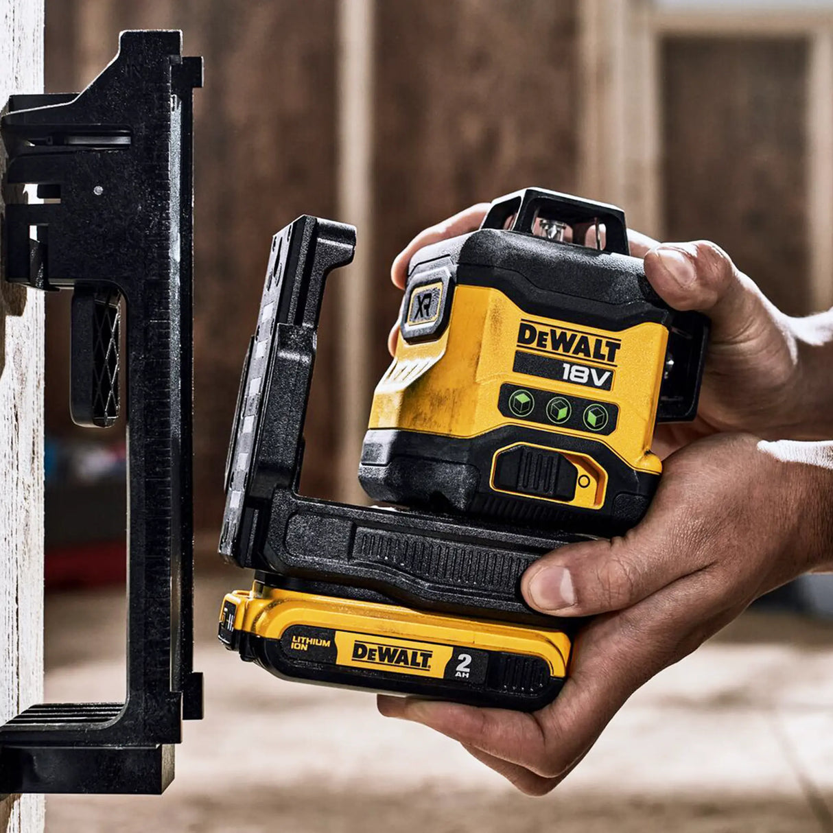 Livella Laser verde Dewalt DCLE34031D1-QW 18V 2Ah