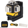 Green multi-line laser tracer Dewalt DCLE14361GB-XJ