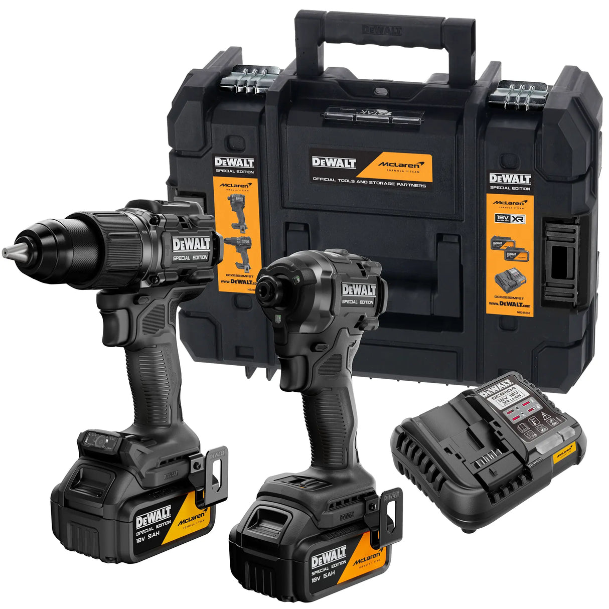 Combo Kit Dewalt McLaren DCK2222MP2T-QW 18V 5Ah