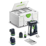 Trapano Avvitatore Festool C 18 Basic-Set 18V