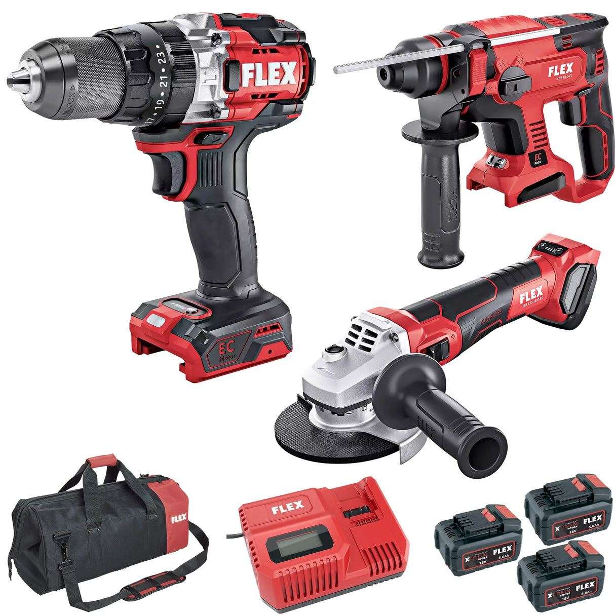 Combo Kit Flex 497444 18V 5Ah