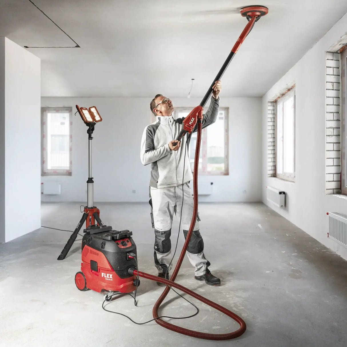 Vacuum cleaner sander Flex GE 6 R-EC + VCE 33 M AC Set + Sandpaper