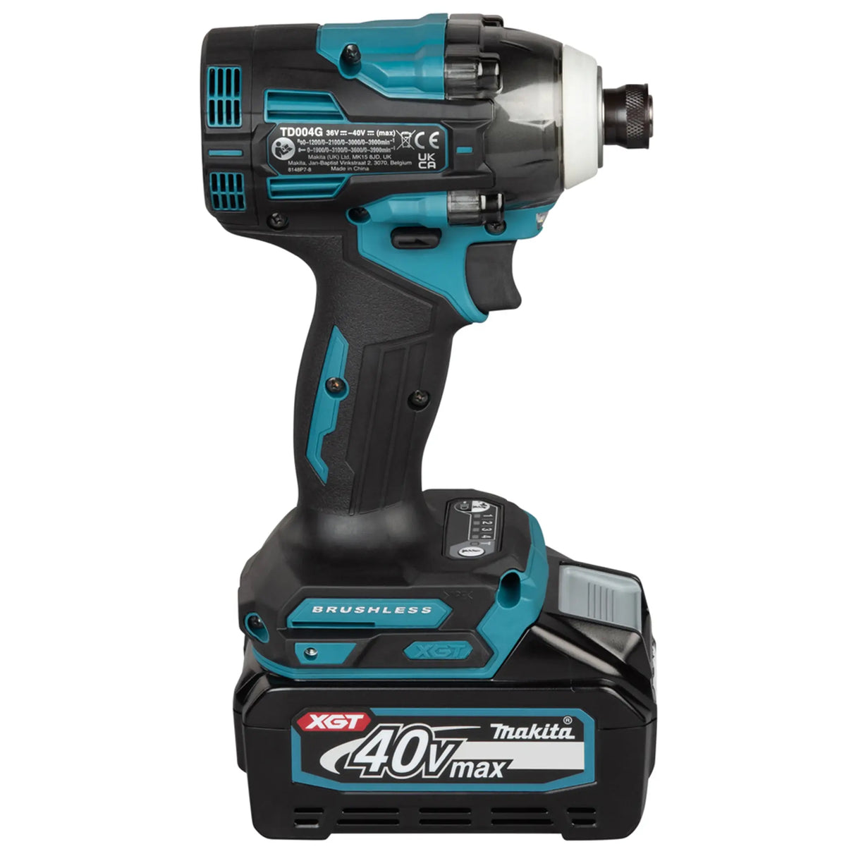 Avvitatore a impulsi Makita TD004GD201 40V 2.5Ah
