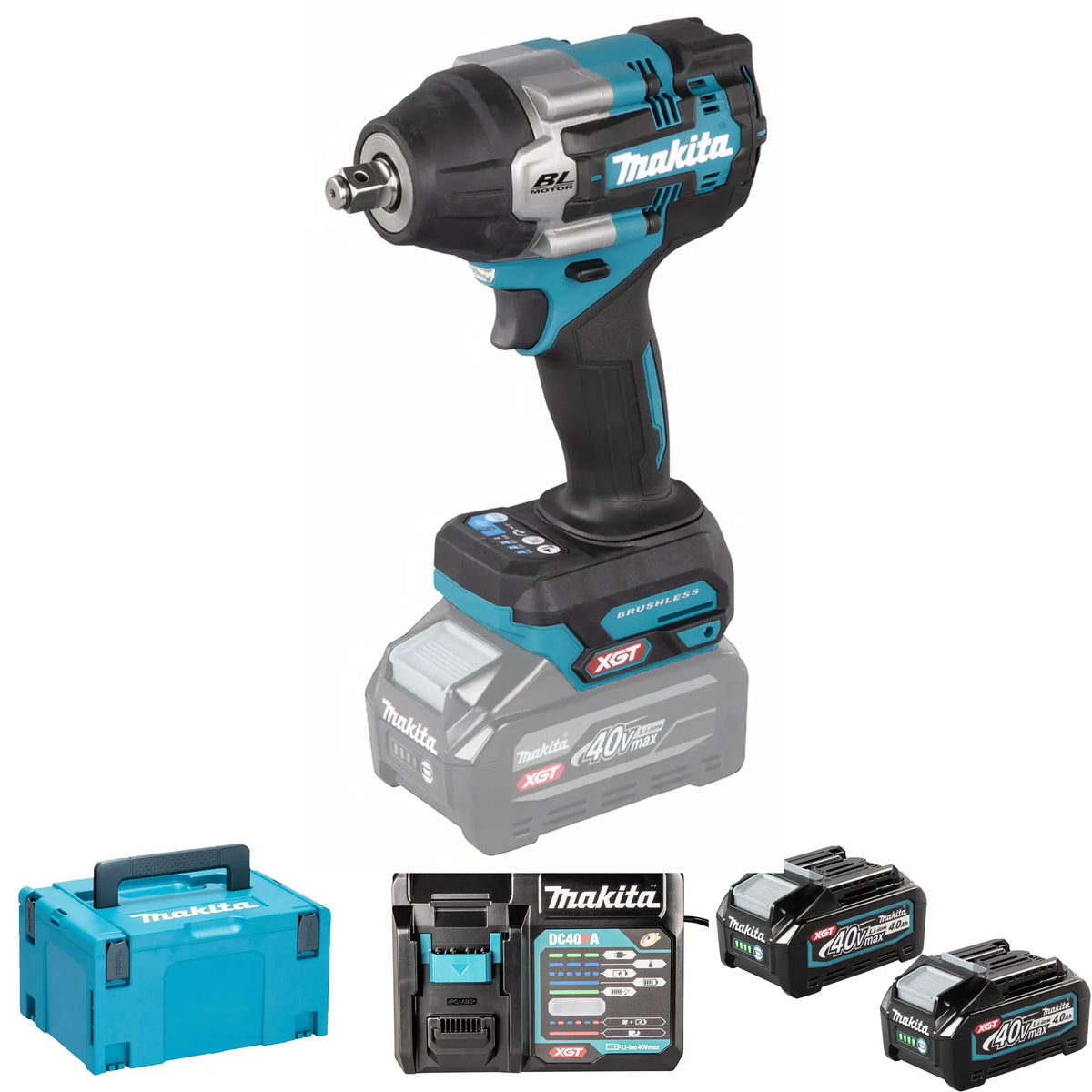 Chiave a Impulsi Makita TW007GU201 40V 4Ah