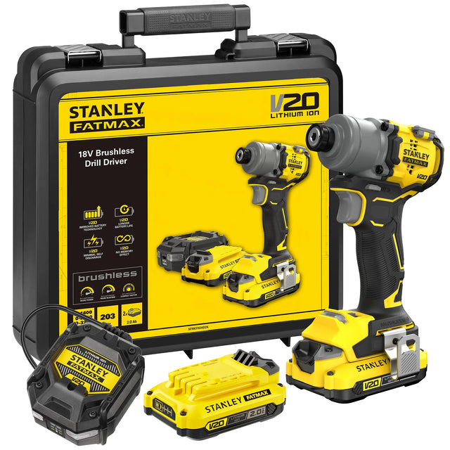 Avvitatore a impulsi Stanley SFMCF830D2K-QW 18V 2Ah