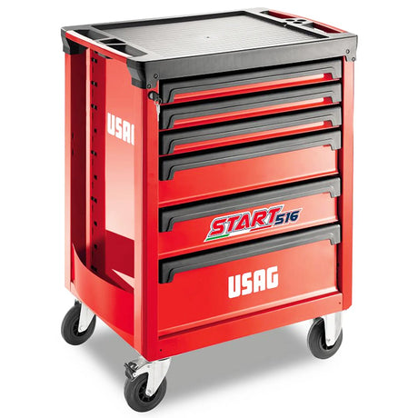 Carrello Porta Utensili USAG START 516 ST6MM con Assortimento 156 pz