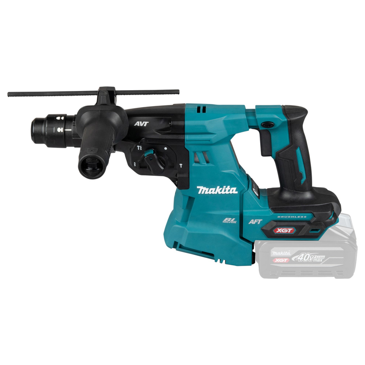 HR012GZ01 - Hammer Drill Makita HR012GZ01 XGT 40V SDS-Plus 28mm 3.3J - Image 2