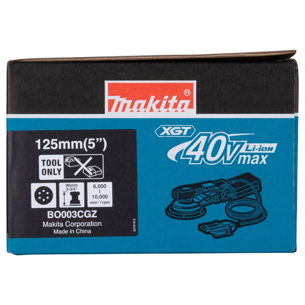 BO003CGZ - Random orbital sander Makita BO003CGZ 40V - Image 20