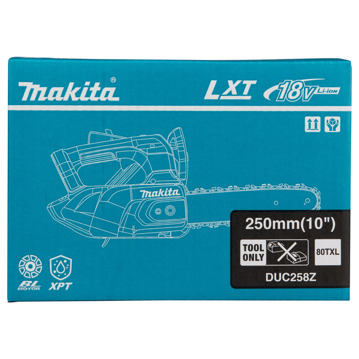 DUC258Z - Top Handle Electric Chainsaw Makita DUC258Z 18V - Image 20