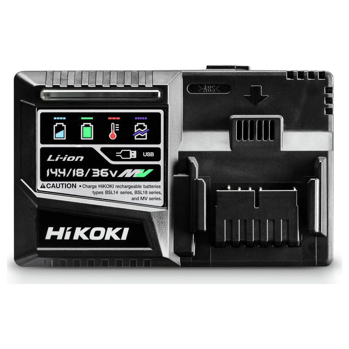 UC18YSL3WKZ - HiKOKI UC18YSL3WKZ 18V 8A Rapid Charger with 2 BSL1850MA Batteries - Image 2