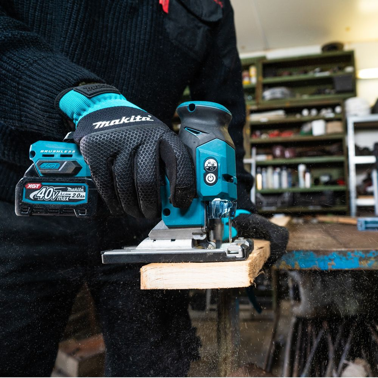 Seghetto Alternativo Makita JV001GM201 40V 4Ah
