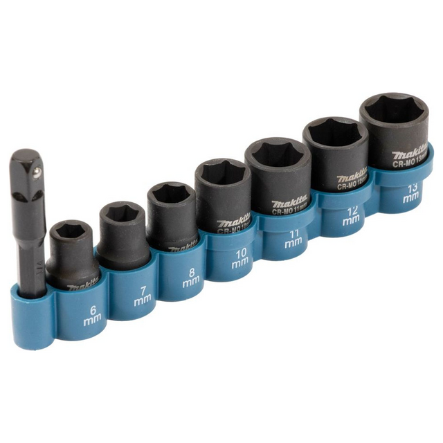 E-12289 - Set Bussole Impact Makita E-12289 1/4" 8 pezzi - Immagine 2