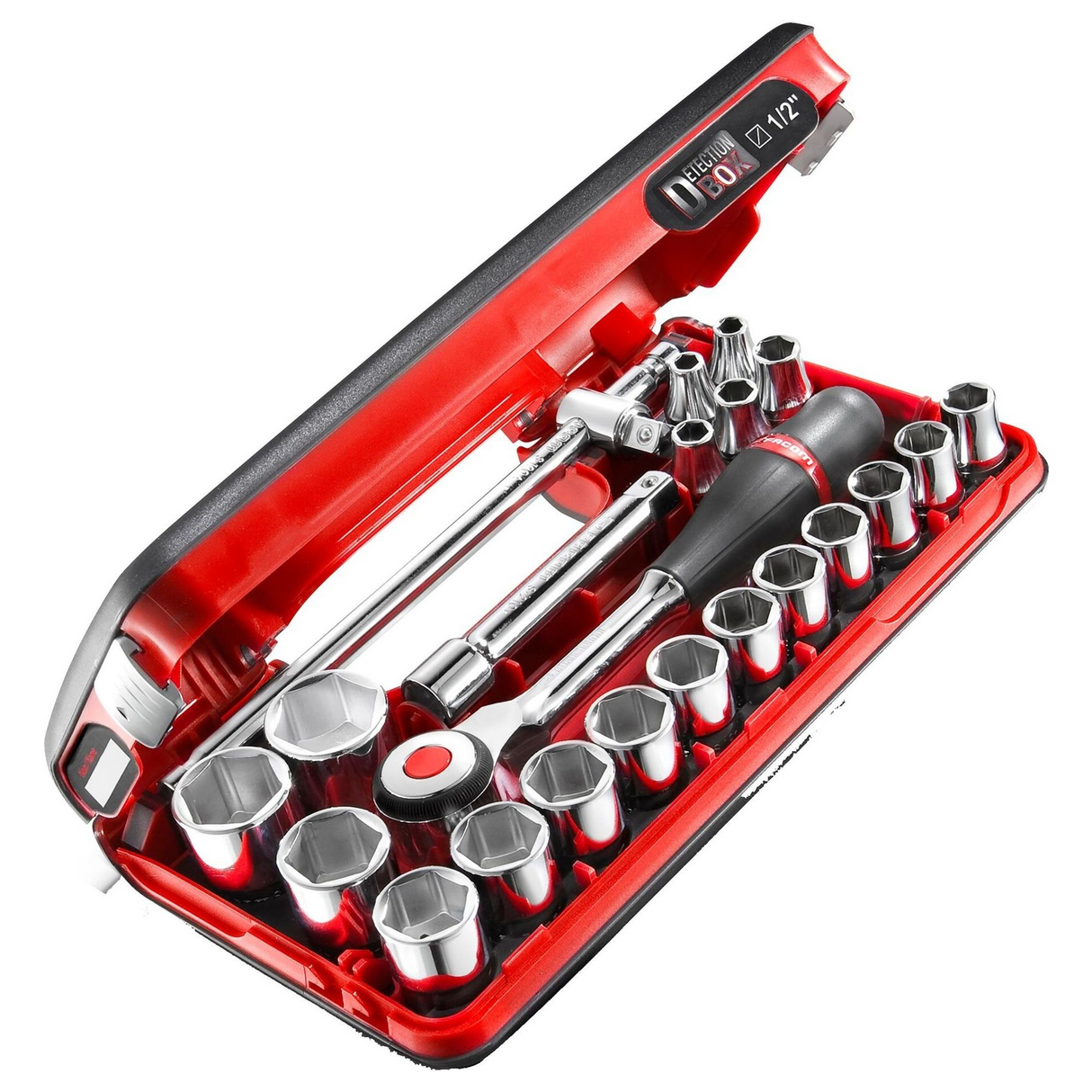 S.360DBOX4PB - Facom S.360DBOX4PB 1/2" Socket Set with Ratchet (22 pcs) - Image 3