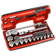 S.161DBOX1PB - Set Chiavi a Bussola Facom S.161DBOX1PB 1/2" 21 Pezzi
