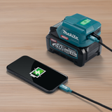 ADP002G - Adattatore USB Makita ADP002G XGT 40V USB-C 105W + USB-A - Immagine 2